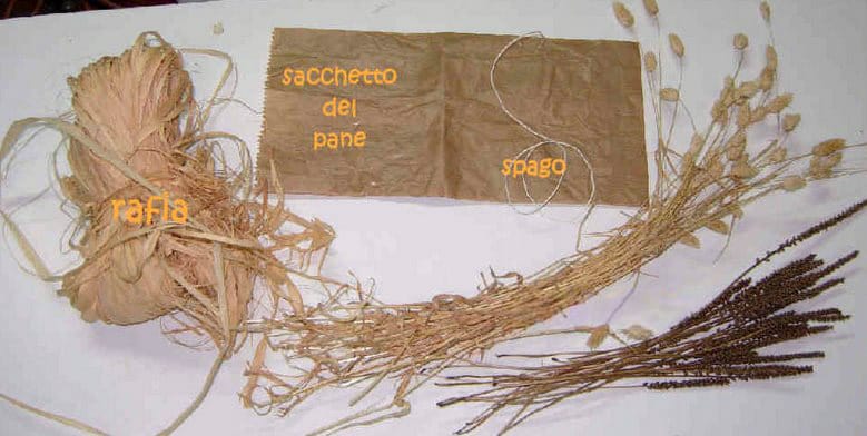 Fiori di carta riciclata