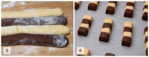 Impasto bianco e al cacao dei ritornelli