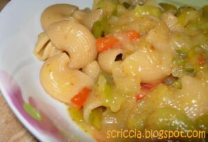 Pasta peperoni e fichi