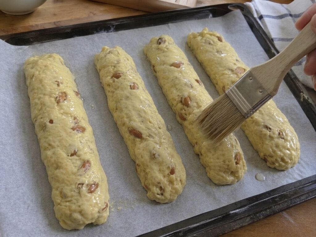 Cantuccini toscani filoncini Cantucci toscani croccanti alle mandorle fatti in casa