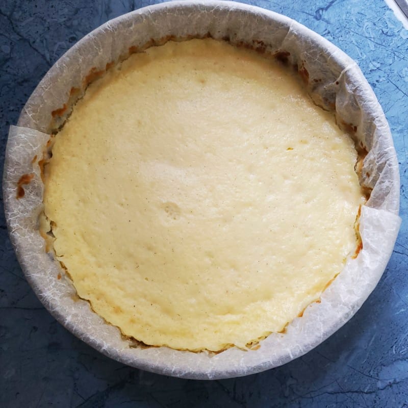 New York cheese cake appena sfornata