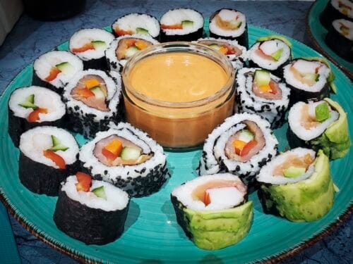 Macchina Per Sushi Rotolo Nero - Per Fare Sushi In Casa, Facile Da Usare E Pulire - Foto 3