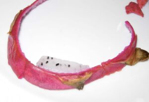 Pitaya rossa, Pitahaya o pithaya tagliata a fette