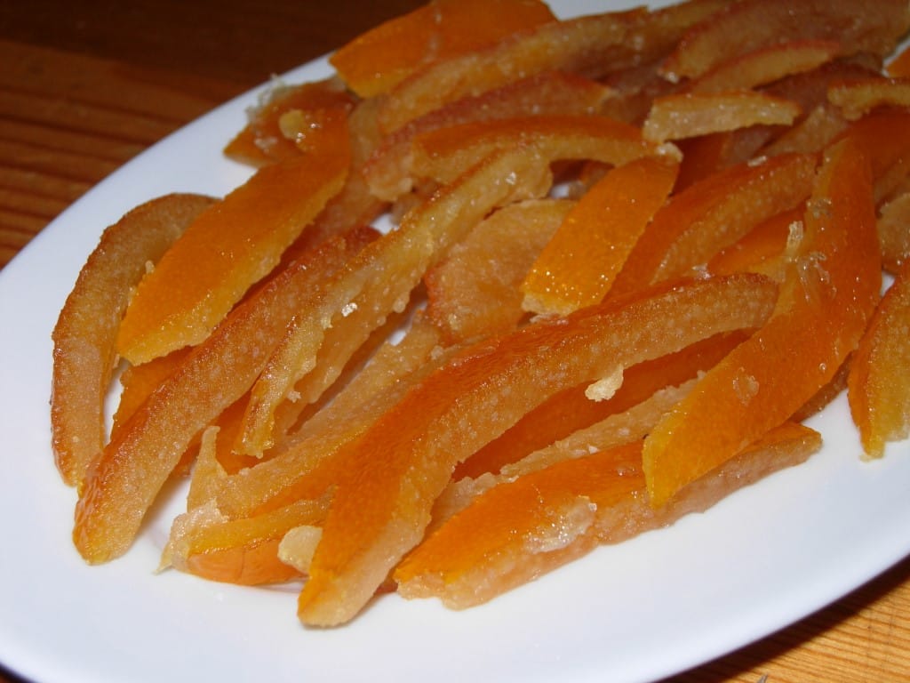 Scorze di arancia candita fatte in casa