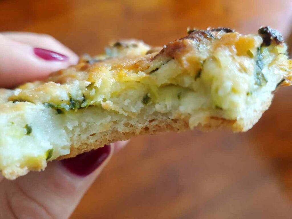 Dolci tipici toscani: Scarpaccia di zucchine dolce viareggina